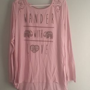 Lavender color shirt